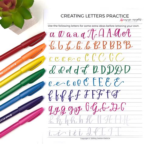 How to Hand Letter the Alphabet in Unique Lettering Styles | Sarah Ensign | Skillshare