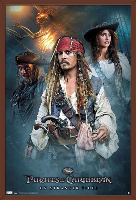 Disney Pirates of the Caribbean: On Stranger Tides - Group Poster - Walmart.com - Walmart.com