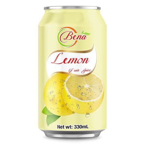 Wholesale and supplier fresh lemon juice ready to drink - BENA Beverage