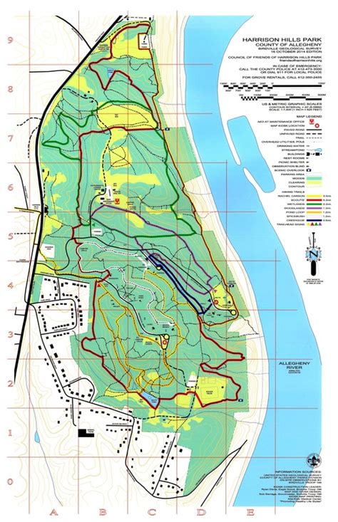 Trail Map - Friends of Harrison Hills Park