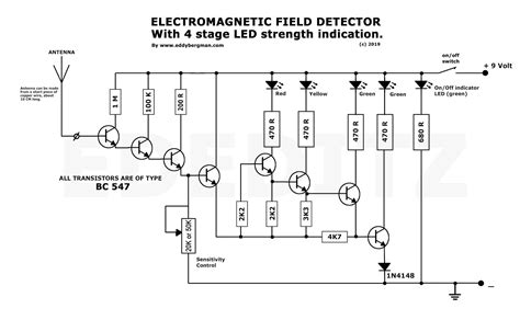 Eddy Bergman.com: ELECTRO-MAGNETIC FIELD DETECTOR.