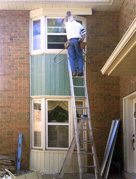 Bow window installation, bow window installation. Toronto, Mississauga