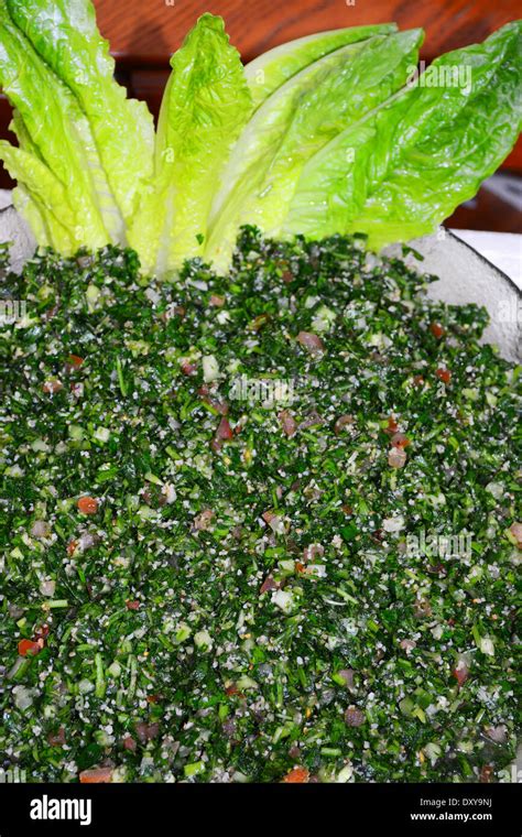 Vegetable Salad ,Tabula Stock Photo - Alamy