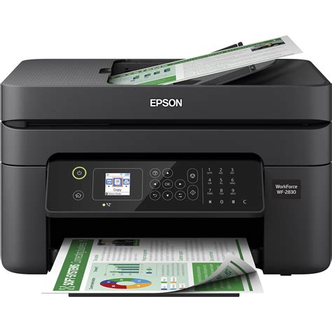 Epson Workforce WF-2830 All-In-One Printer C11CG30201 B&H Photo