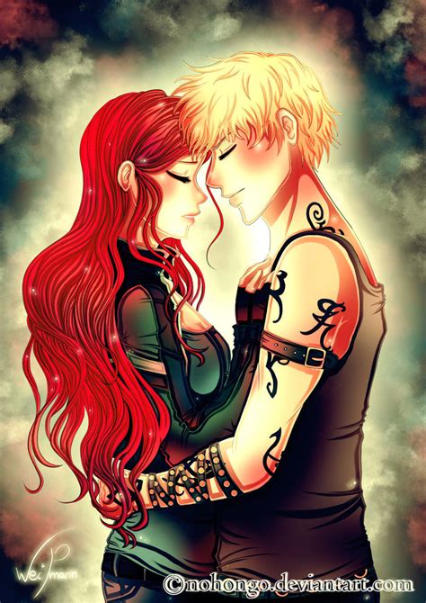 Jace/Clary Fanart - Jace & Clary Fan Art (39490918) - Fanpop