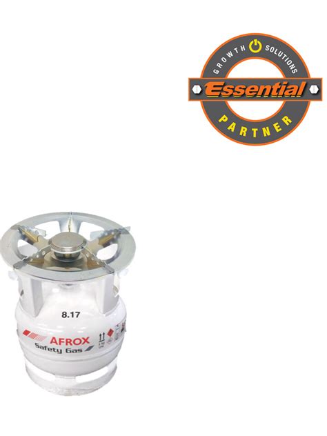 Afrox Gas Cylinder (5kg) + Stove Top Cooker