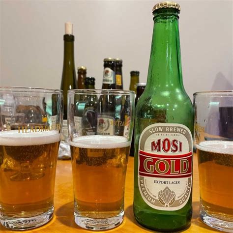 Mosi Gold Export Lager - Zambian Breweries | Photos - Untappd