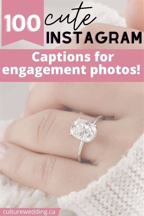 100 Cute Instagram Captions For Engagement Photos