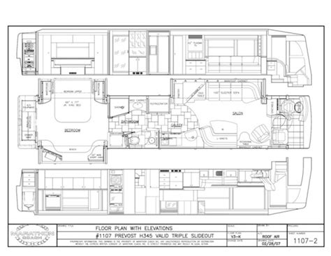 Prevost Rv Floor Plans - floorplans.click