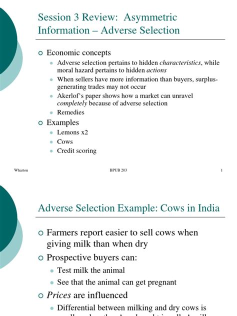 04 - Asymmetric Information - Moral Hazard | Adverse Selection | Moral Hazard