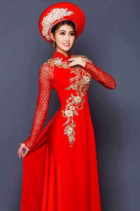 Vietnamese Red Wedding Dress - Fox Phoenix rpgs