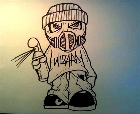 Graffiti Gas Mask Drawing at GetDrawings | Free download