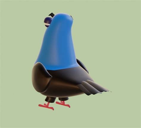 Spies in Disguise Lance Sterling Pigeon Form 3D Print Model 3D model 3D printable | CGTrader