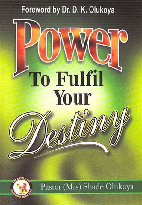 Power to Fulfill Your Destiny | DKO eBooks