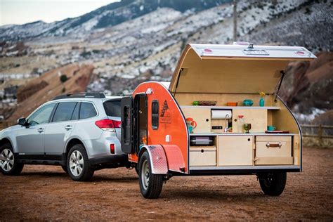 Mini caravane Timberleaf Trailer - Journal du Design | Mini roulotte, Caravane en forme de larme ...