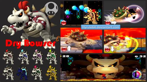 Dry Bowser Super Smash Bros Moveset by Hyrule64 on DeviantArt