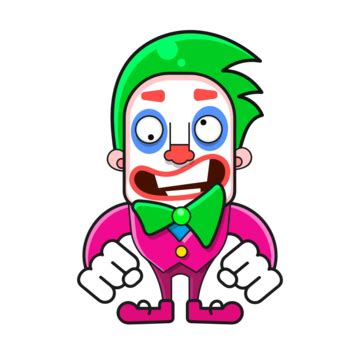 Clown Head Scary Symbol Vector, Head, Scary, Symbol PNG and Vector with ...