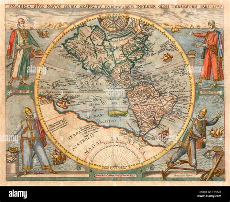 World Map 1587 Stock Photo - Alamy