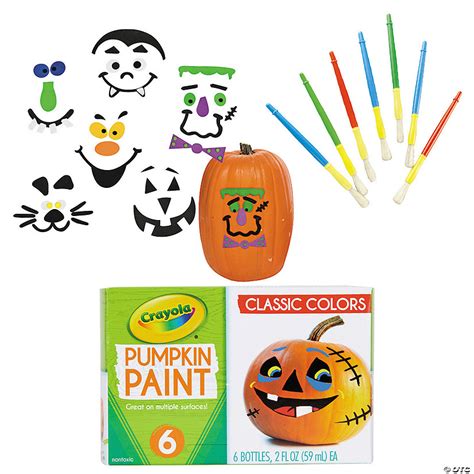 Pumpkin Painting & Halloween Decorating Kit - Discontinued