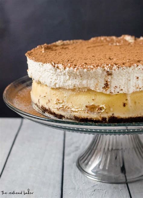 Tiramisu Cheesecake by The Redhead Baker #BakingBloggers