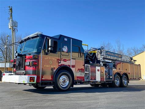 Opelika Fire Department Gets Sutphen SL 100 Aerial Ladder Quint