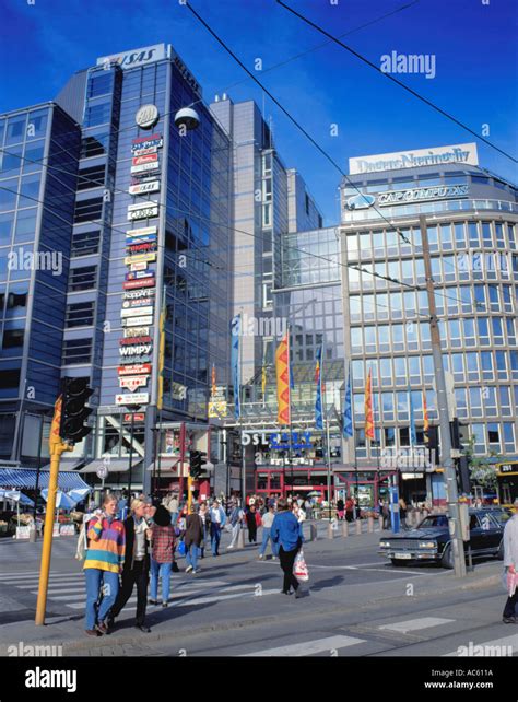 Oslo City shopping centre, central Oslo, Norway Stock Photo - Alamy