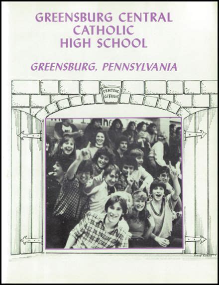 Explore 1982 Greensburg Central Catholic High School Yearbook, Greensburg PA - Classmates