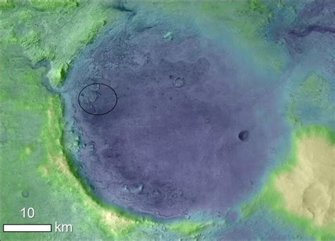 The Ancient Lakeshore Of Jezero Crater On Mars - SpaceRef