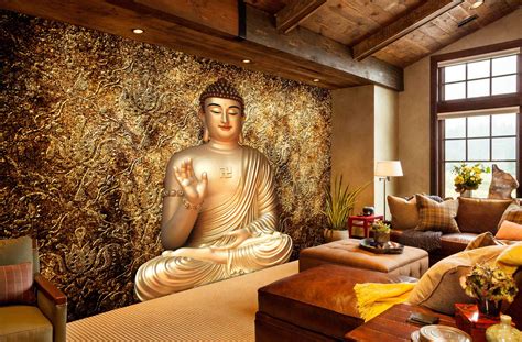 Buy Envouge Self Adhesive 3D Lord Buddha Wallpaper , 4Ft X 3Ft Online at desertcartUAE