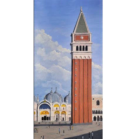 Campanile di San Marco Original Art by Artist Dave Rheaume