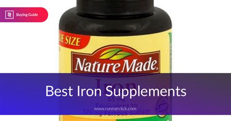 The Best Iron Supplements Reviewed 2019 | RunnerClick