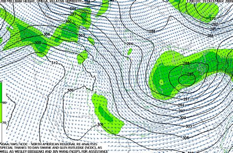 Snow storm, December 19-20, 2009 - 700 Millibar Maps