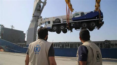 Four USAID-Funded Mobile Cranes Arrive At Yemen's Largest Red Sea Port ...