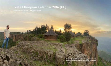 Tesfa unique Calendar available, Ethiopian Year explained