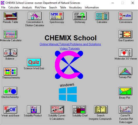 Chemistry Software - Science education