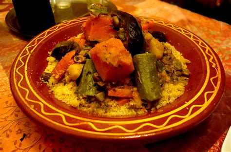 Authentic Moroccan couscous with beef and vegetables - Morocco - Exotic recipes — Authentic ...