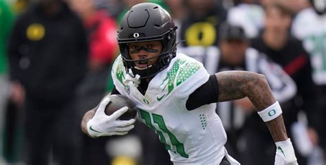 Troy Franklin breaks Oregon career receiving touchdowns record - oregonlive.com