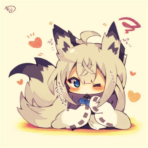 A smol floofy Kawakaze : AzureLane Chibi Cat, Chibi Girl, Cute Chibi ...