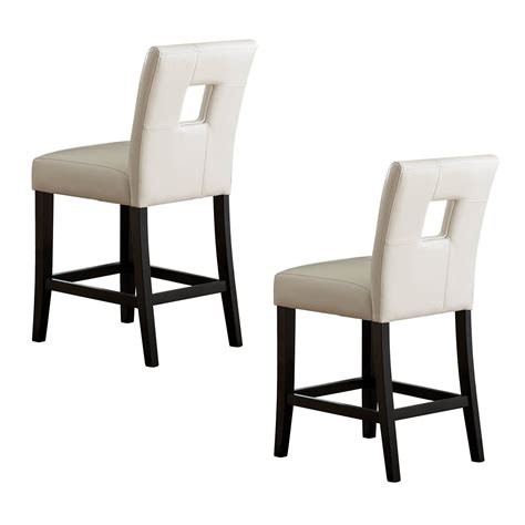 77+ White Leather Bar Stools with Backs - Luxury Modern Furniture Check more at http ...