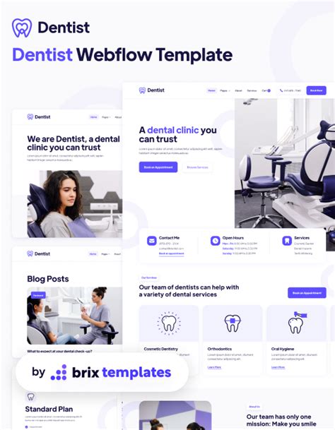 Dentistry Website Templates & Examples | Download on Webflow