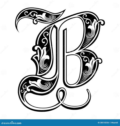 Letter B Fonts