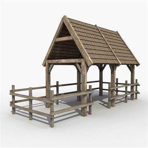 3d pigsty modeled games model