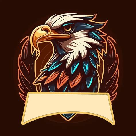 Premium Vector | Eagle mascot logo