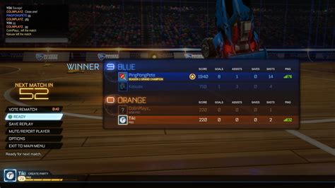 Playing the Season 2 Grand Champion was just as hard as I thought it would be... : RocketLeague