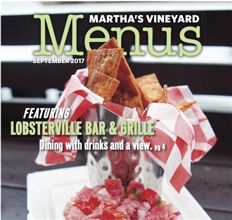 MV Menu Guide - The Martha's Vineyard Times