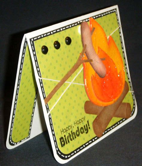 Cards by CG: Campfire card