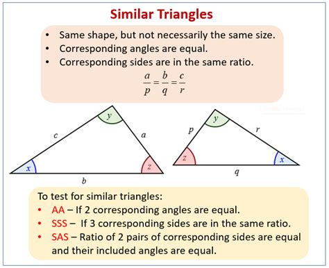 Using Similar Triangles (examples, solutions, videos, lessons ...