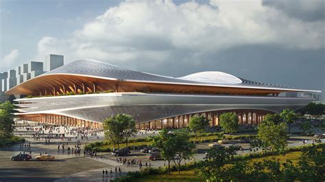 Zaha Hadid Architects design 60,000-seat Xi’an International Football ...