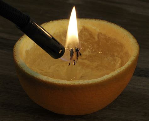 Orange Peel Candle! (Easy DIY Hack) - DIY Thrill