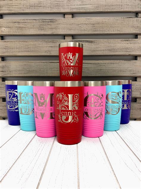 Personalized Tumbler 20oz with Lid and Straw Laser Engraved | Etsy